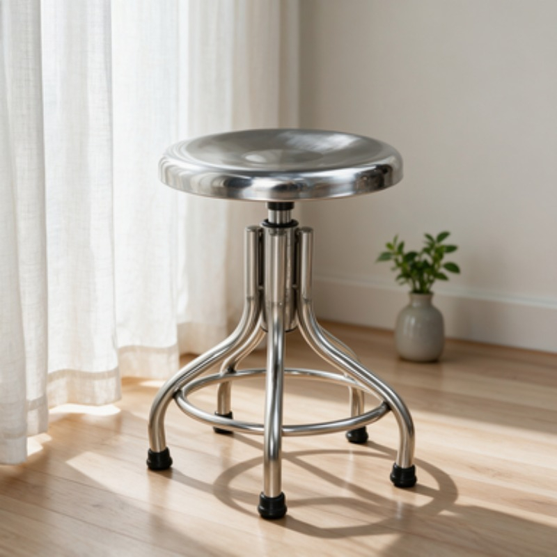 304 Stainless Steel Rotating R - Medical Lab Chair review and price